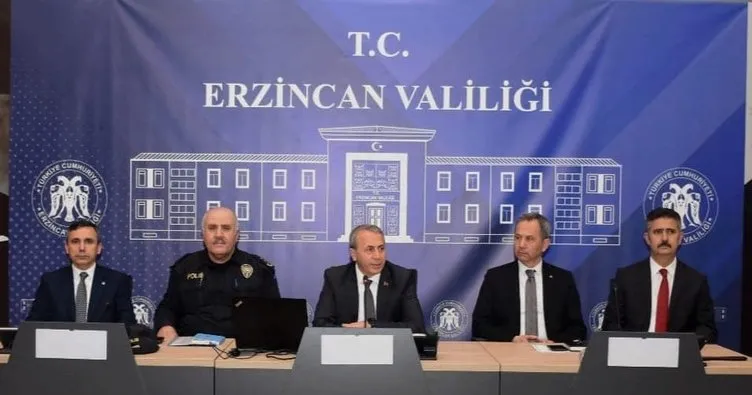 Erzincan’da “Seçim Güvenliği Toplantısı” gerçekleştirildi
