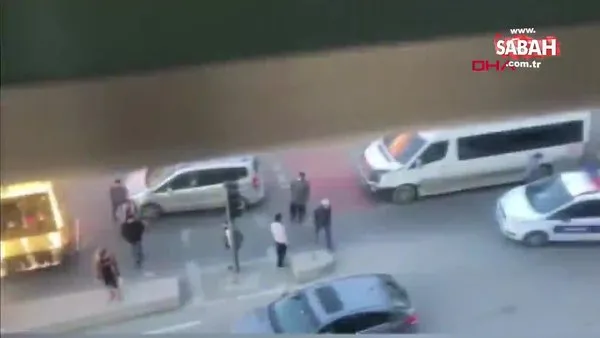 İstanbul Arnavutköy'de elinde bıçak sinir krizi geçiren genç gözaltına alındı | Video