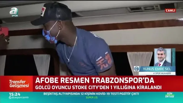 Trabzonspor Benik Afobe'yi resmen açıkladı | İZLE