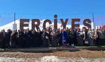 Kayseri Büyükşehir’den 55 kadına Erciyes jesti