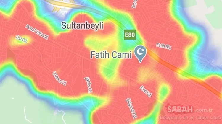 SON DAKİKA: Hayat Eve Sığar uygulaması ile İstanbul’daki corona virüsü vaka dağılımı güncellendi! İşte İstanbul ve Türkiye Corona virüs vaka yoğunluğu haritası