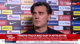 Vincenzo Montella: Yüreğimiz Türkiye için atıyor!