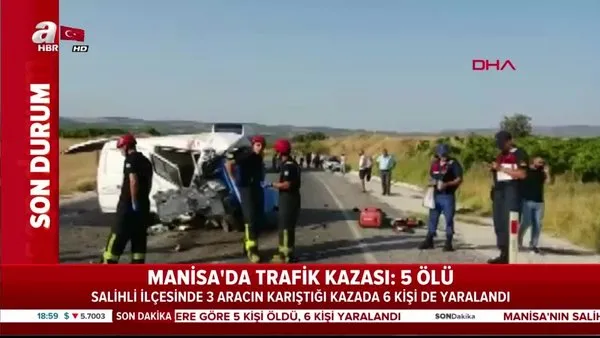Manisa Da Feci Kaza Videosunu Izle Son Dakika Haberleri