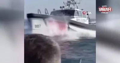 Türk Sahil Güvenlik Botu’ndan Yunan botuna muhteşem müdahale | Video