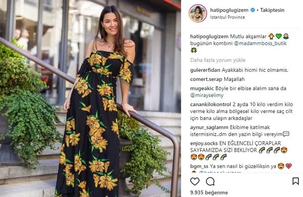Ünlü isimlerin Instagram paylaşımları (05.04.2018) (Aslı İzmirli)