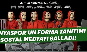 Konyaspor’dan görülmemiş forma tanıtımı!