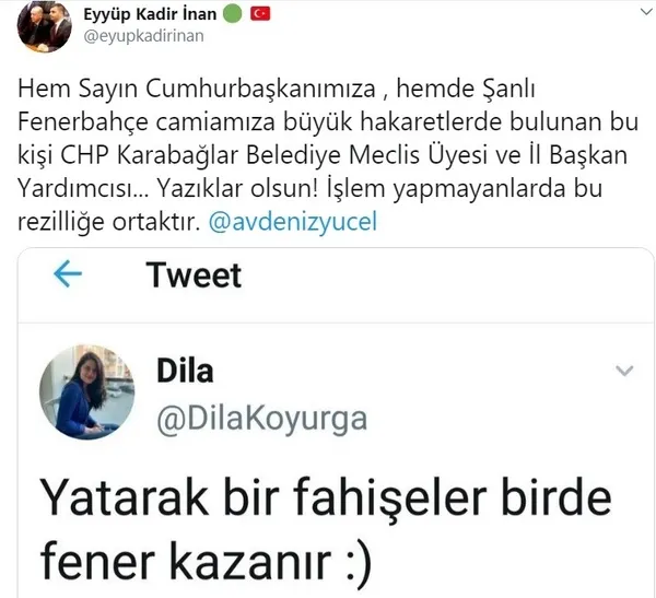 CHP’li meclis üyesi küfür makinesi çıktı! Dila Koyurga’nın küfürlü tweetleri saymakla bitmiyor