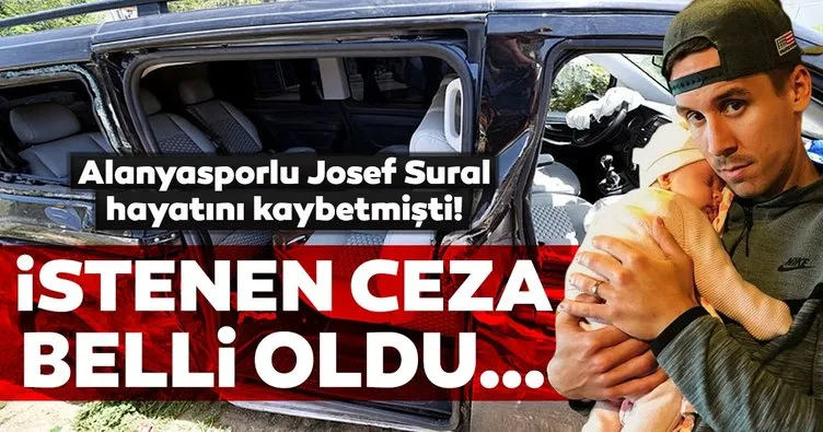 Alanyasporlu Josef Sural’ın hayatını kaybettiği kazada istenilen ceza belli oldu