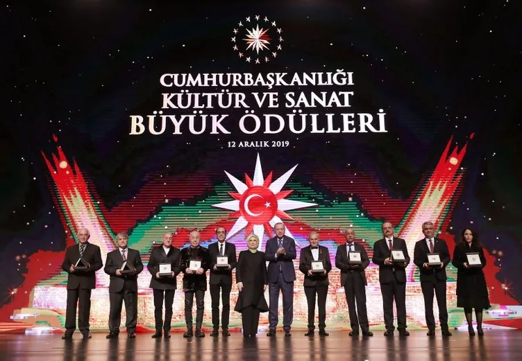 Cumhurbaşkanlığı Kültür ve Sanat Büyük Ödülleri sahiplerini buldu