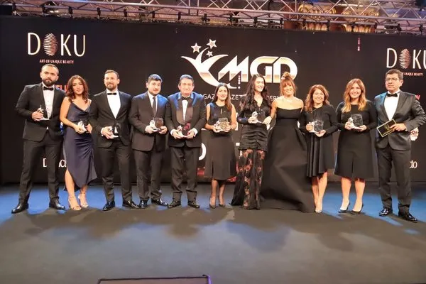 Yılın en iyileri Turkuvaz’da! MGD gecesinde ödül yağdı