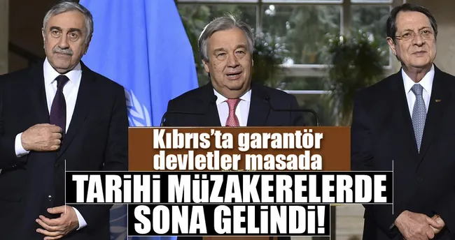 Kıbrıs’ta garantör devletler masada