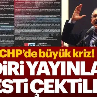 CHP İstanbul Gençlik Kolları ayaklandı! CHP'de sular durulmuyor