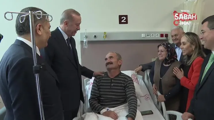 Başkan Erdoğan Antalya Şehir Hastanesinde tedavi gören hastaları ziyaret etti | Video