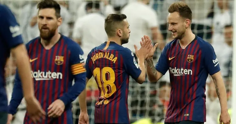 El Clasico'da zafer yine Barcelona'nın