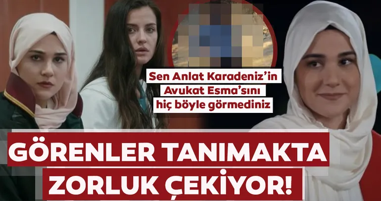 Sen Anlat Karadeniz’in Esma’sı Duygu Üstünbaş’ın hiç bilmediğiniz hali! Duygu Üstünbaş’ı kimse böyle görmedi!