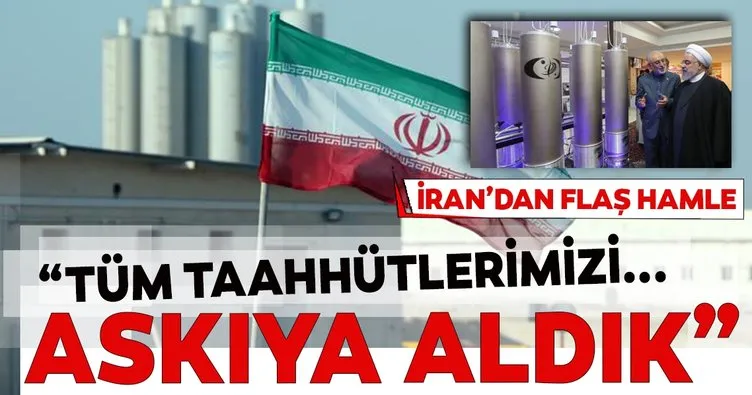 Son dakika: İran’dan Nükleer Anlaşma resti