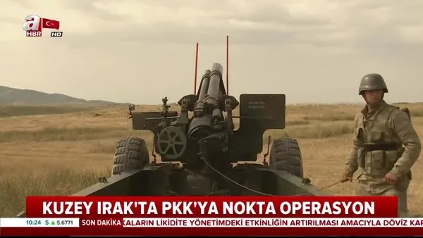 Kuzey Irak'ta PKK'ya nokta operasyon! Üst düzey teröristleri taşıyan araç imha edildi