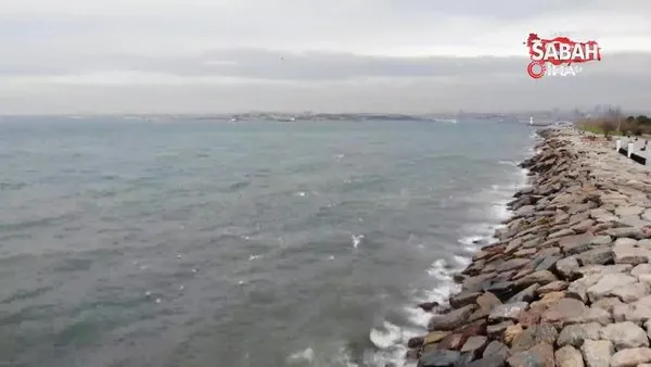 Kadıköy’de İSKİ'nin arıtma tesisinden bırakılan su denizin rengini değiştirdi | Video