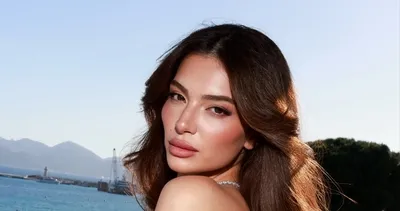 Melisa Aslı Pamuk Cannes film festivaline damga vurdu! Yeşil elbisesiyle kırmızı halıda süzüldü!