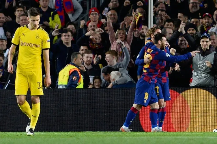 Lionel Messi, bir kez daha Şampiyonlar Ligi tarihine geçti! Borussia Dortmund'a attığı golle...