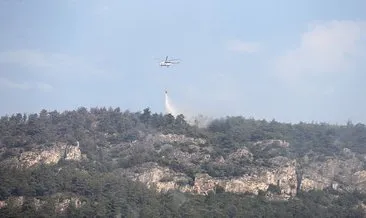 Karabük’te orman yangını için köy boşaltıldı #karabuk