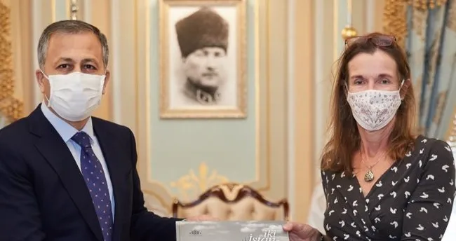 İngiltere Başkonsolosu Slater, Vali Yerlikaya'ya veda ziyaretinde bulundu