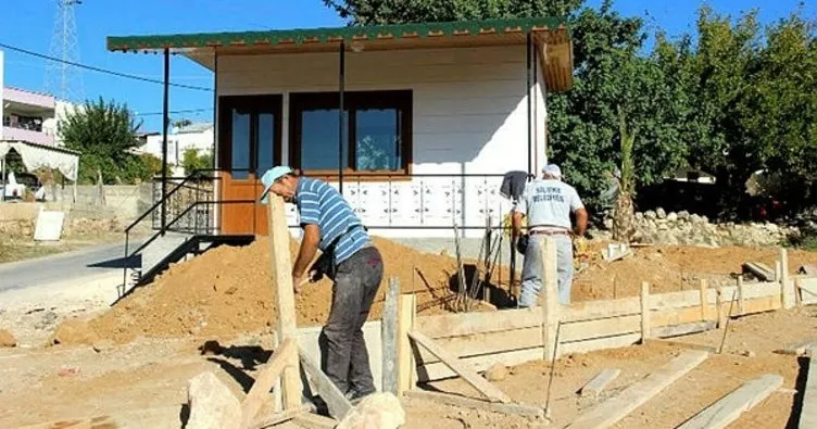 Mersin Silifke’de ‘Muhtar Evleri’ projesine başlandı