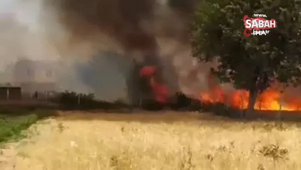 Şanlıurfa’da yangın paniği | Video