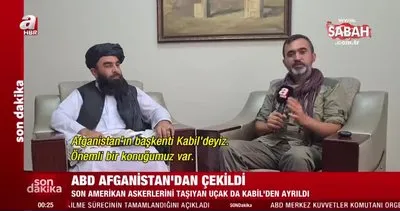 SON DAKİKA | Taliban Sözcüsü Zabihullah Mücahid’den A Haber’e özel açıklamalar | Video
