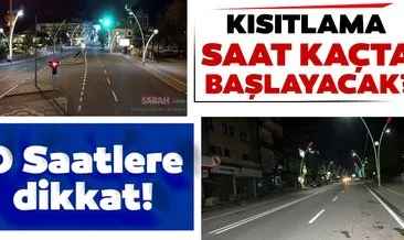 Türkiye’de sokağa çıkma yasağı son dakika genelgesi | Cuma günü Bu akşam 8’den sonra yasak var mı? 28-29 Kasım 2020 Hafta sonu sokağa çıkma ne zaman saat kaçta başlıyor?