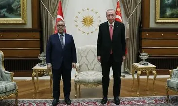 Başkan Erdoğan, Libya Yüksek Devlet Konseyi Başkanı El-Meşri ile görüştü