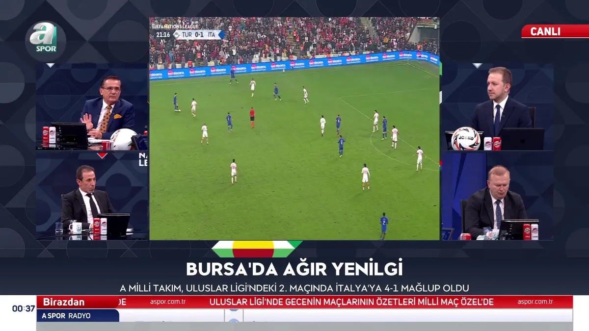 A Milli Futbol Takımı, İtalya'ya mağlup! | Video