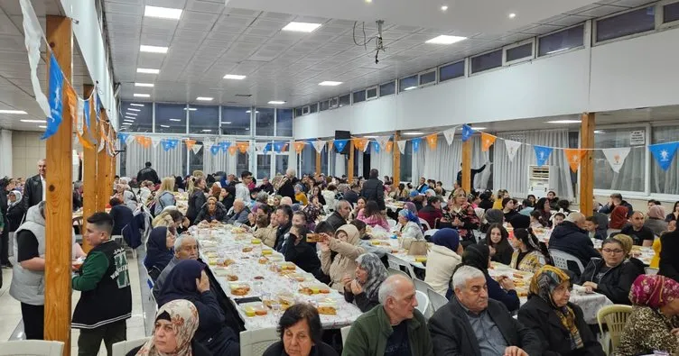 AK Parti Çatalağzı Belediye Başkan adayı seçmenlerle iftarda buluştu