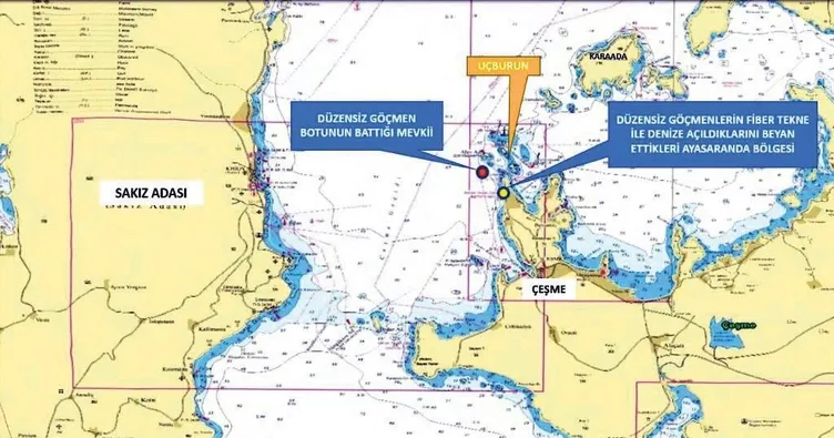 Tekne battı 5 göçmen öldü