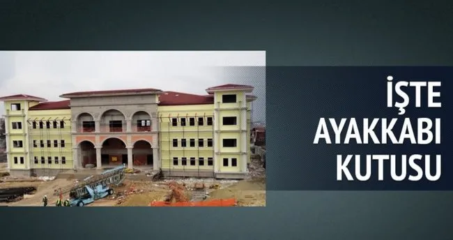 O ayakkabı kutusundan üniversite çıktı