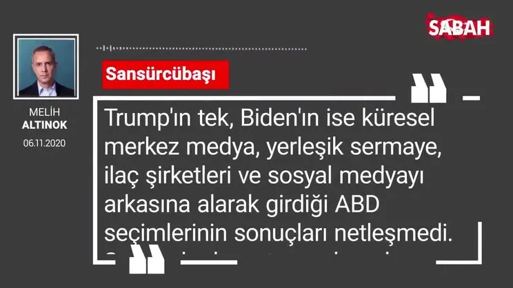 Melih Altınok 'Sansürcübaşı'