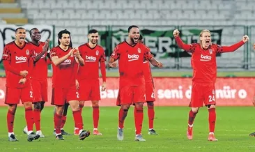 Kartal kupada kanatlandı