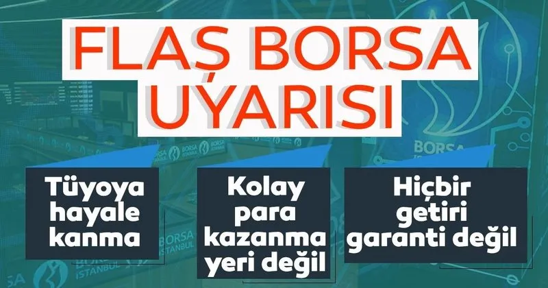 Borsa Kolay Para Kazanma Yeri Degil Son Dakika Haberler