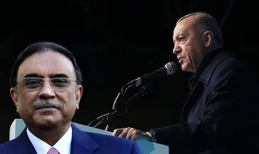 SON DAKİKA | Başkan Erdoğan, Pakistan Cumhurbaşkanı Zerdari ile görüştü