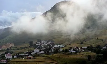 Ardahan ve Arvtin’de yoğun sis görsel şölene dönüştü