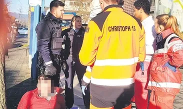 Hasta adama kelepçe taktılar