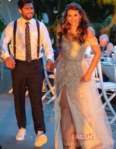 Güzel oyuncu Begüm Birgören evlendi! İşte Begüm Birgören ve eşi Mehmet Cemil’in beğeni toplayan düğün fotoğrafları...