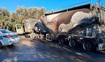 Tanker ile otomobil çarpıştı: 1 ölü #trabzon