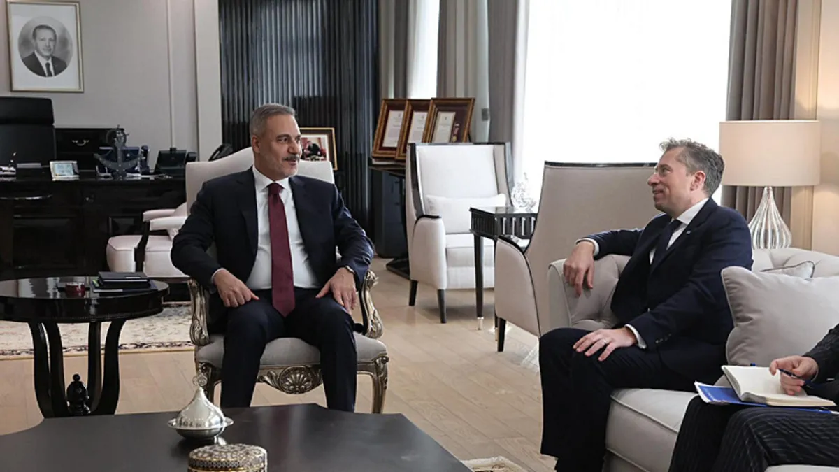 Bakan Fidan, Fletcher'i kabul etti