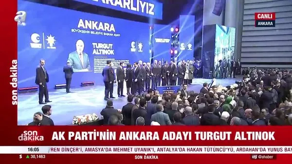 AK Parti, Ankara ve İzmir adaylarını açıkladı | Video