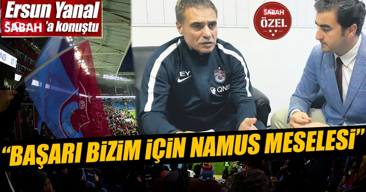 Başarı bizim için namus meselesi
