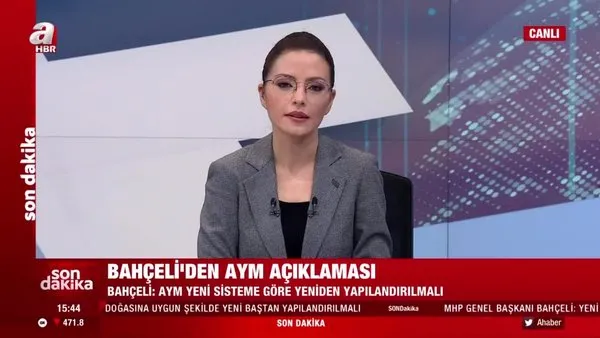 MHP Lideri Devlet Bahçeli'den son dakika flaş Anayasa Mahkemesi açıklaması | Video