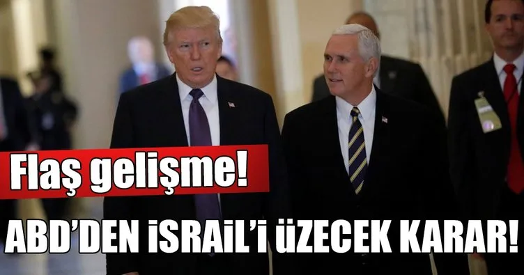 ABD Başkan Yardımcısının İsrail ziyareti süresiz ertelendi!