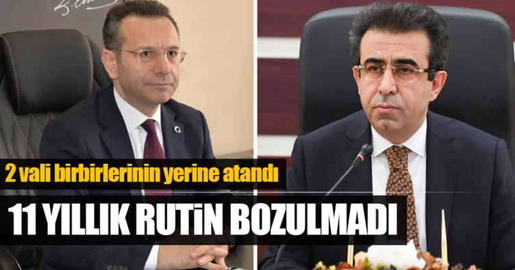 11 yıllık rutin bozulmadı
