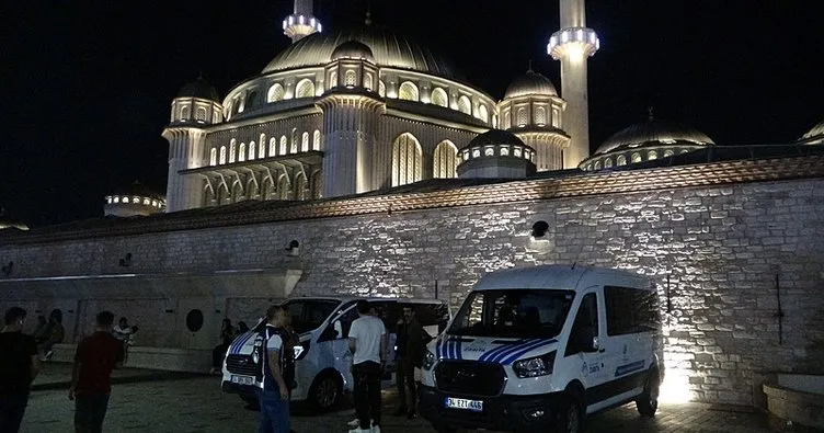 Taksim’de dilenci operasyonu